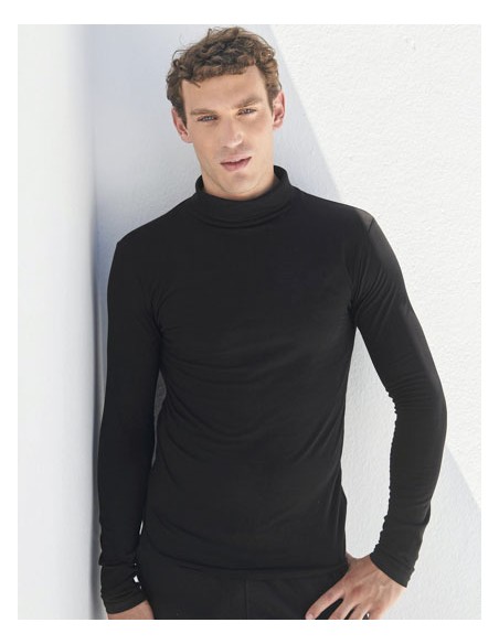 SFC-SF125-Mens Feel Good Stretch Roll Neck Top 2